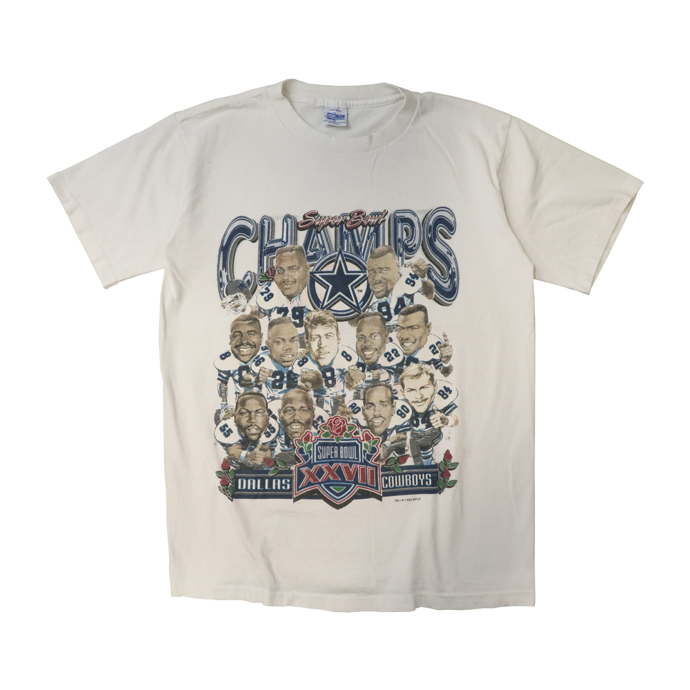 Vintage Dallas Cowboys 1993 Salem Sportswear Super Bowl Champions Graphic T-Shir